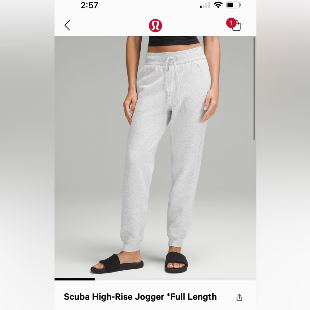 Lululemon Scuba Joggers